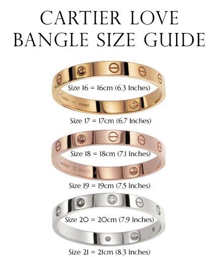 cartier wrist sizer|cartier wrist size chart.